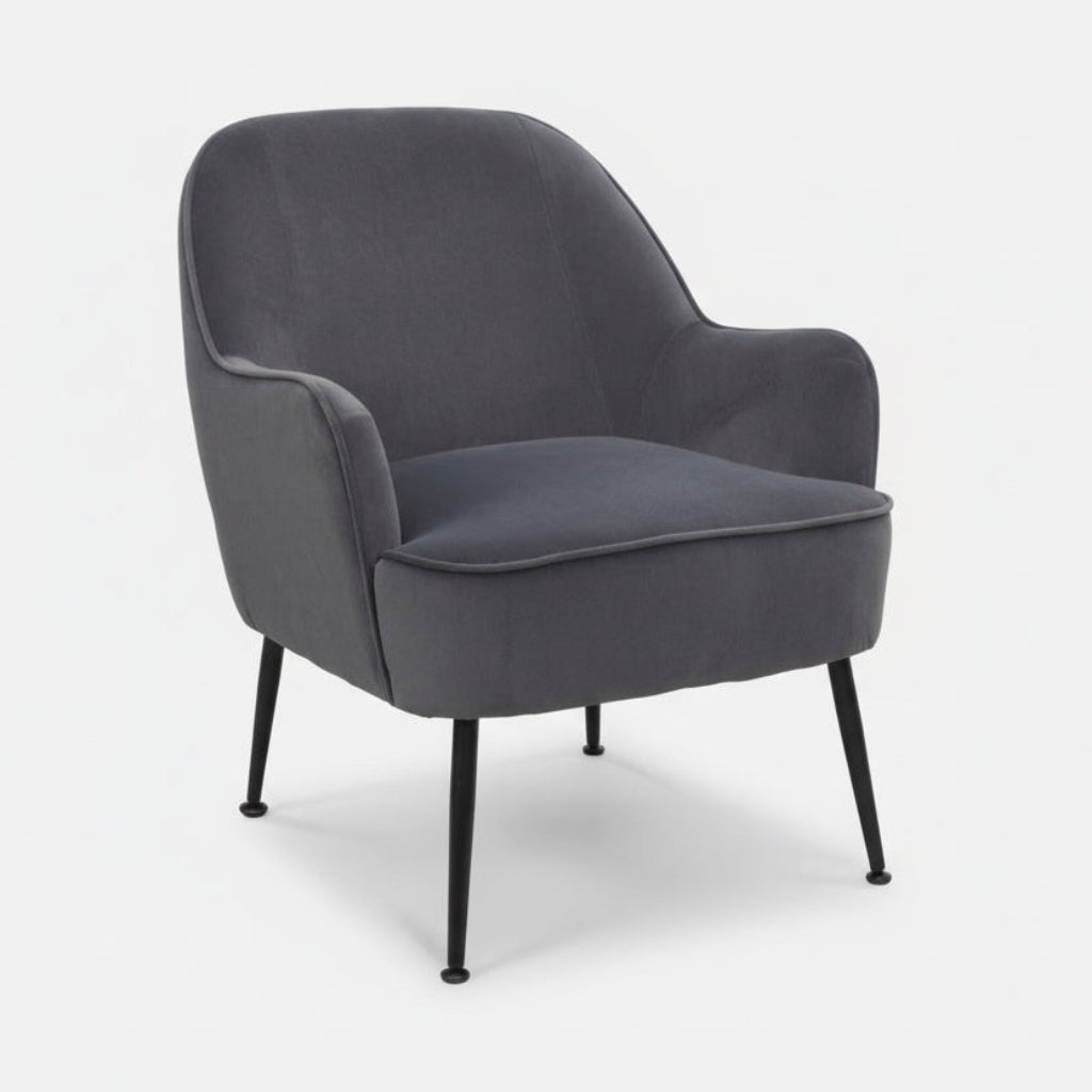 BUTACA TELA VELVET AMIR