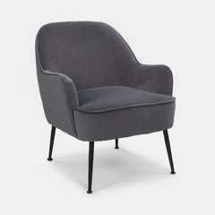 BUTACA TELA VELVET AMIR