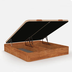 CANAPÉ ABATIBLE MADERA WOOD ECO GRAN CAPACIDAD 2