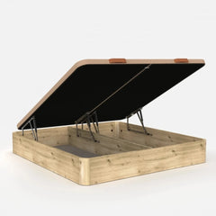 CANAPÉ ABATIBLE MADERA WOOD ECO GRAN CAPACIDAD 2