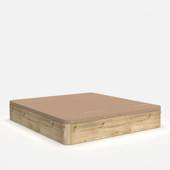 CANAPÉ ABATIBLE MADERA WOOD ECO GRAN CAPACIDAD 2