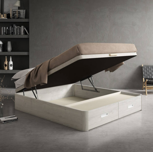 CANAPÉ ABATIBLE MADERA WOOD ECO CON CAJONES