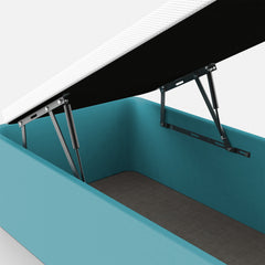 CAMA BOX ABATÍVEL PARA BRINQUEDOS ESTOFADA GRANDE ARRUMAÇÃO - FUNDO ÚTIL 48cm