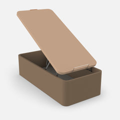 CAMA BOX ABATÍVEL PARA BRINQUEDOS ESTOFADA GRANDE ARRUMAÇÃO - FUNDO ÚTIL 48cm