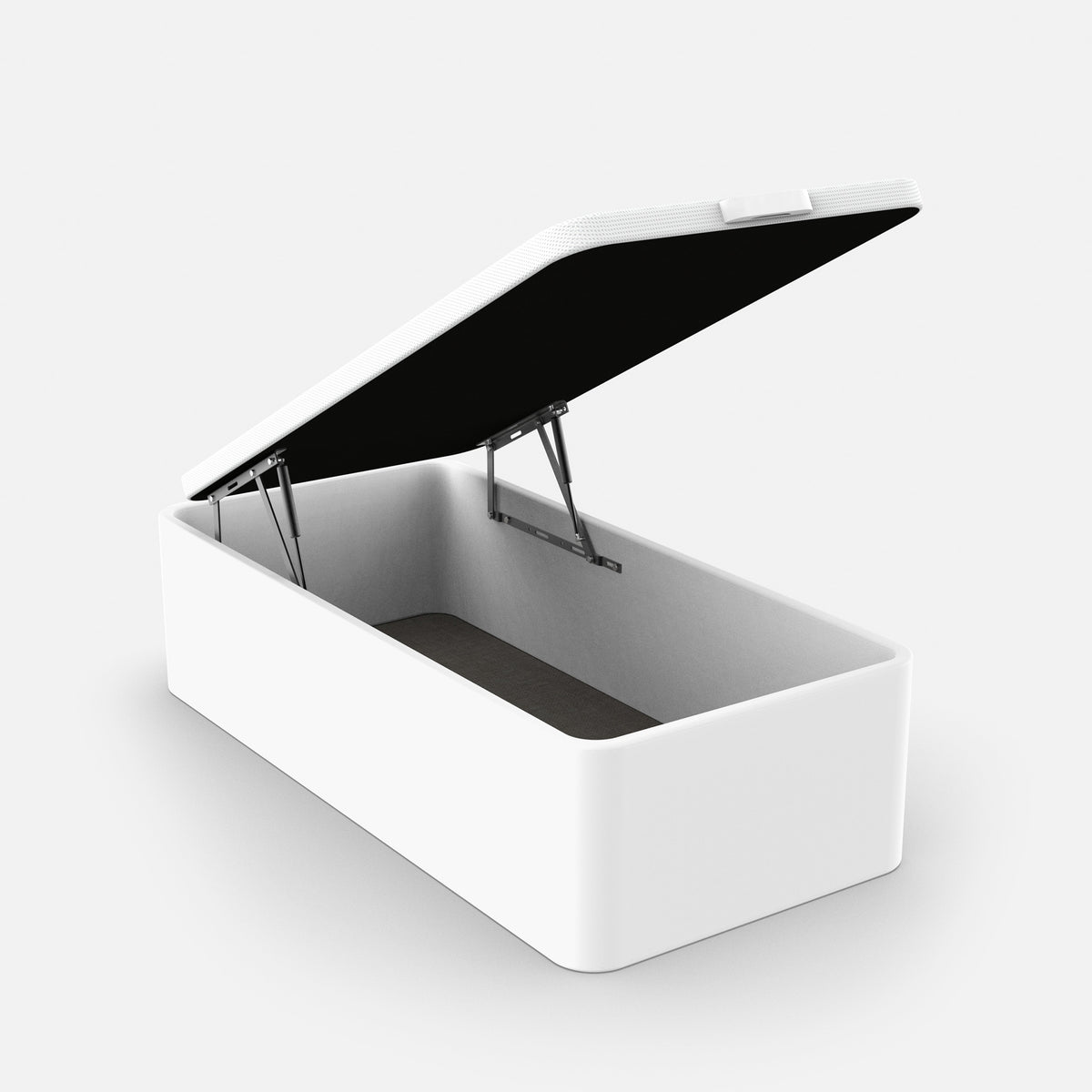 CANAPE ABATIBLE JUGUETERO TAPIZADO GRAN ALMACENAJE - FONDO UTIL 48cm
