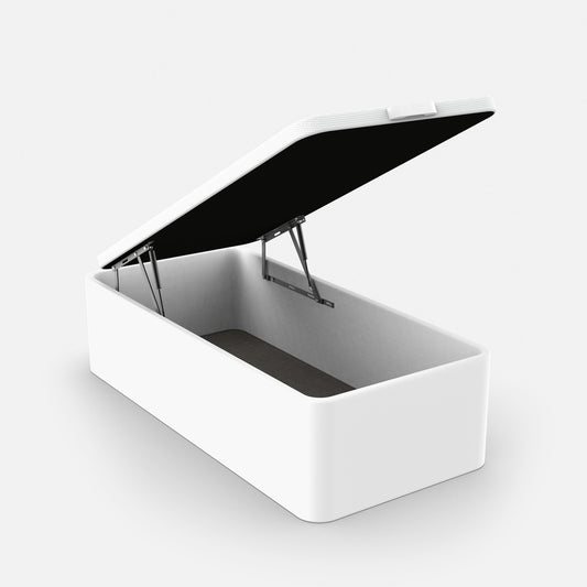 CANAPE ABATIBLE JUGUETERO TAPIZADO GRAN ALMACENAJE - FONDO UTIL 48cm