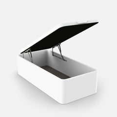 CANAPE ABATIBLE JUGUETERO TAPIZADO GRAN ALMACENAJE - FONDO UTIL 48cm