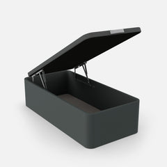 CANAPE ABATIBLE JUGUETERO TAPIZADO GRAN ALMACENAJE - FONDO UTIL 48cm 1