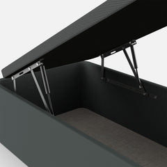 CANAPE ABATIBLE JUGUETERO TAPIZADO GRAN ALMACENAJE - FONDO UTIL 48cm 1