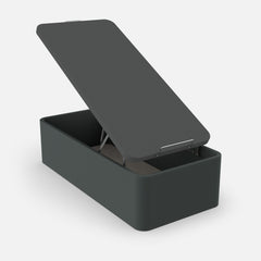 CANAPE ABATIBLE JUGUETERO TAPIZADO GRAN ALMACENAJE - FONDO UTIL 48cm 1