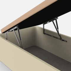 CAMA BOX ABATÍVEL PARA BRINQUEDOS ESTOFADA GRANDE ARRUMAÇÃO - FUNDO ÚTIL 48cm