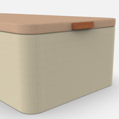 CAMA BOX ABATÍVEL PARA BRINQUEDOS ESTOFADA GRANDE ARRUMAÇÃO - FUNDO ÚTIL 48cm
