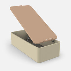 CAMA BOX ABATÍVEL PARA BRINQUEDOS ESTOFADA GRANDE ARRUMAÇÃO - FUNDO ÚTIL 48cm