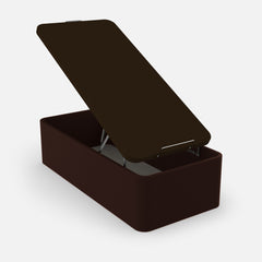 CAMA BOX ABATÍVEL PARA BRINQUEDOS ESTOFADA GRANDE ARRUMAÇÃO - FUNDO ÚTIL 48cm