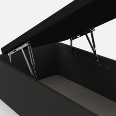 CANAPE ABATIBLE JUGUETERO TAPIZADO GRAN ALMACENAJE - FONDO UTIL 48cm 1