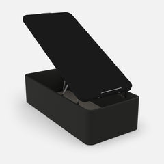 CANAPE ABATIBLE JUGUETERO TAPIZADO GRAN ALMACENAJE - FONDO UTIL 48cm 1