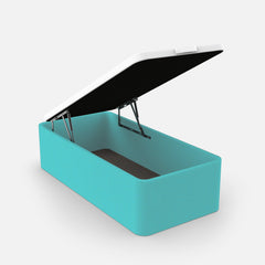 CANAPE ABATIBLE JUGUETERO TAPIZADO GRAN ALMACENAJE - FONDO UTIL 48cm 1