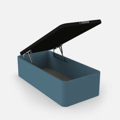 CANAPE ABATIBLE JUGUETERO TAPIZADO GRAN ALMACENAJE - FONDO UTIL 48cm 1