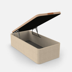 CANAPE ABATIBLE JUGUETERO TAPIZADO GRAN ALMACENAJE - FONDO UTIL 48cm 1