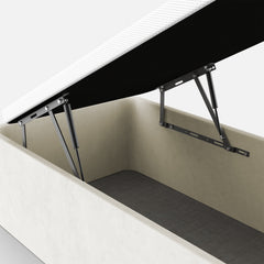 CANAPE ABATIBLE JUGUETERO TAPIZADO GRAN ALMACENAJE - FONDO UTIL 48cm 2