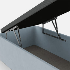 CANAPE ABATIBLE JUGUETERO TAPIZADO GRAN ALMACENAJE - FONDO UTIL 48cm 2