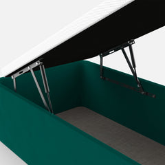 CANAPE ABATIBLE JUGUETERO TAPIZADO GRAN ALMACENAJE - FONDO UTIL 48cm 2