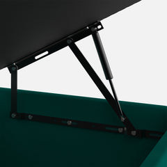 CANAPE JUGUETERO APERTURA LATERAL TAPIZADO GRAN ALMACENAJE - FONDO UTIL 48cm 2