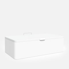 CANAPE JUGUETERO APERTURA LATERAL TAPIZADO GRAN ALMACENAJE - FONDO UTIL 48cm