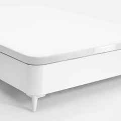 SOMMIER REBATÍVEL DE MADEIRA WOOD ECO COM PÉS