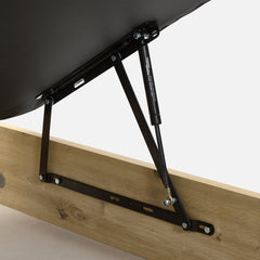 SOMMIER REBATÍVEL DE MADEIRA WOOD ECO COM PÉS