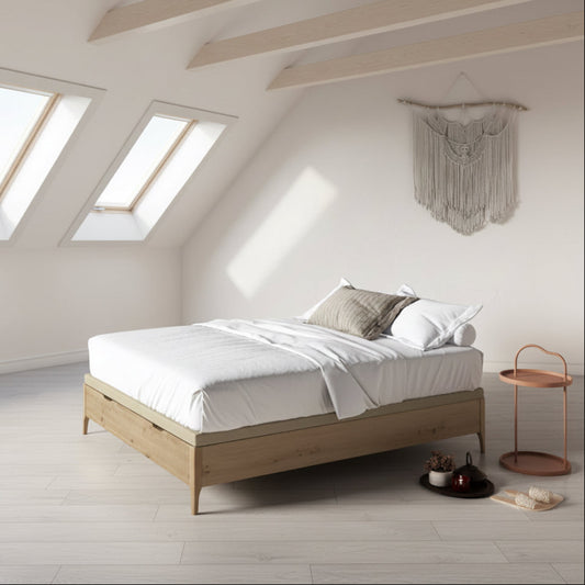 CANAPÉ ABATIBLE MADERA WOOD PARIS PATA ALTA
