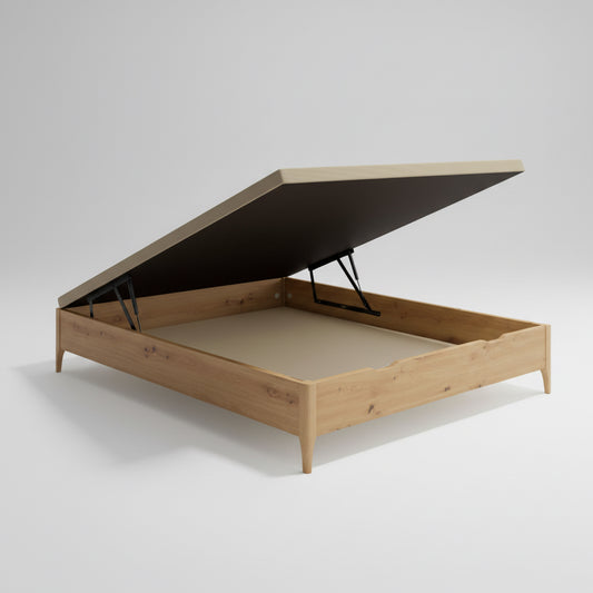 CANAPÉ ABATIBLE MADERA WOOD PARIS PATA ALTA