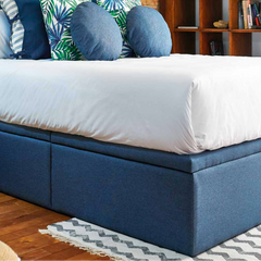 CANAPÉ ABATIBLE MAXIBOX TAPIZADO GRAN CAPACIDAD