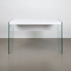 SECRETÁRIA DOBRÁVEL 120x62 cm EM AÇO PRETO E MDF CARVALHO ENVELHECIDO GARONA (Cópia)