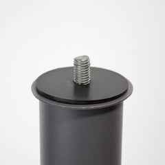 PACK 4 PATAS METALICAS BASE TAPIZADA O SOMIER - ALTURA 25 cm