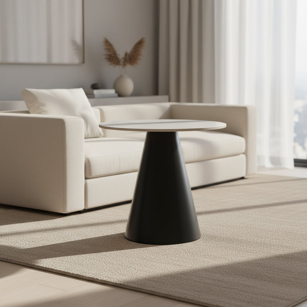 MESA DE CENTRO REDONDA ALTA (Ø50 cm) DALY