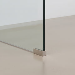 MESA DE CENTRO VIDRO TEMPERADO VOLCANO 110X55 cm