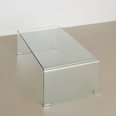 MESA DE CENTRO VIDRIO TEMPLADO VOLCANO 110X55 cm
