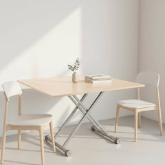 MESA DE CENTRO ELEVABLE CONVERTIBLE RECTANGULAR 100x50 cm MARTEN
