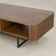 MESA DE CENTRO RETANGULAR 110x60 cm MADEIRA MANGA TAVIRA