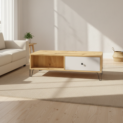 MESA DE CENTRO RECTANGULAR 110X60 cm SUECIA