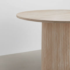 MESA DE COMEDOR REDONDA SIMIL MARMOL NADIR (Ø120 Cm)