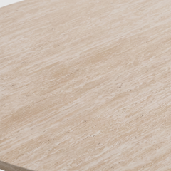 MESA DE JANTAR REDONDA IMITAÇÃO MÁRMORE NADIR (Ø120 Cm)