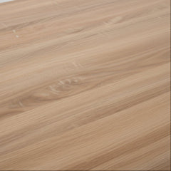 MESA DE COMEDOR RECTANGULAR 150X90 Cm MDF ROBLE PATAS METALICAS ATENEA
