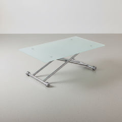MESA DE CENTRO ELEVABLE VIDRIO BLIND