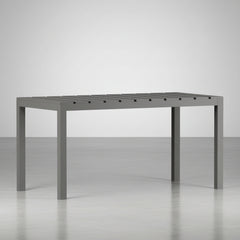 MESA DE COMEDOR RECTANGULAR 120X80 Cm EN POLIPROPILENO AMBER