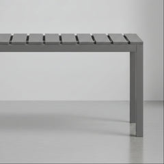 MESA DE COMEDOR RECTANGULAR 120X80 Cm EN POLIPROPILENO AMBER