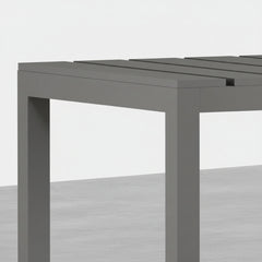 MESA DE COMEDOR RECTANGULAR 120X80 Cm EN POLIPROPILENO AMBER