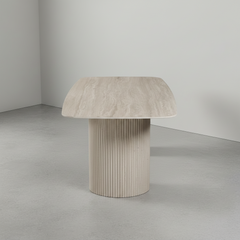 MESA DE COMEDOR RECTANGULAR 200x100 Cm EN MARMOL RIVERA