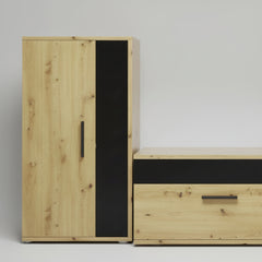 MUEBLE SALÓN 3 MODULOS EN ROBLE ARTISAN OSLO